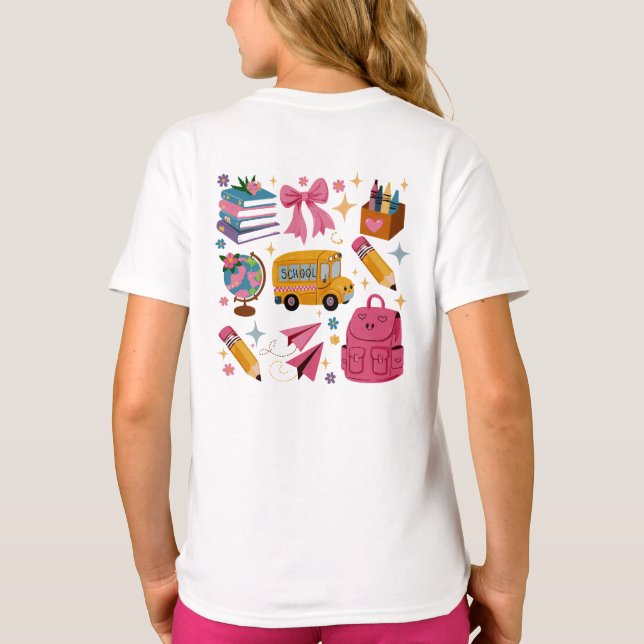 Camiseta Personalized Back to School (Reverso)