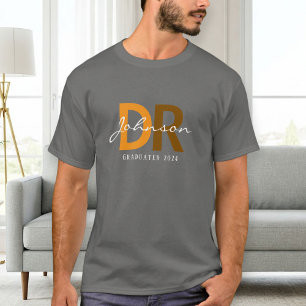 Camiseta Personalized Doctor T-Shirt   Custom Graduation 