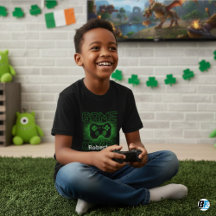 Personalized Game Over St. Patrick's Day Gamer