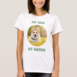 Camiseta Personalized Photo Template for My Dog - My Best