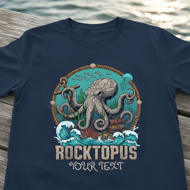Camiseta Personalized Rocktopus Octopus Rock Tee (Subido por el creador)