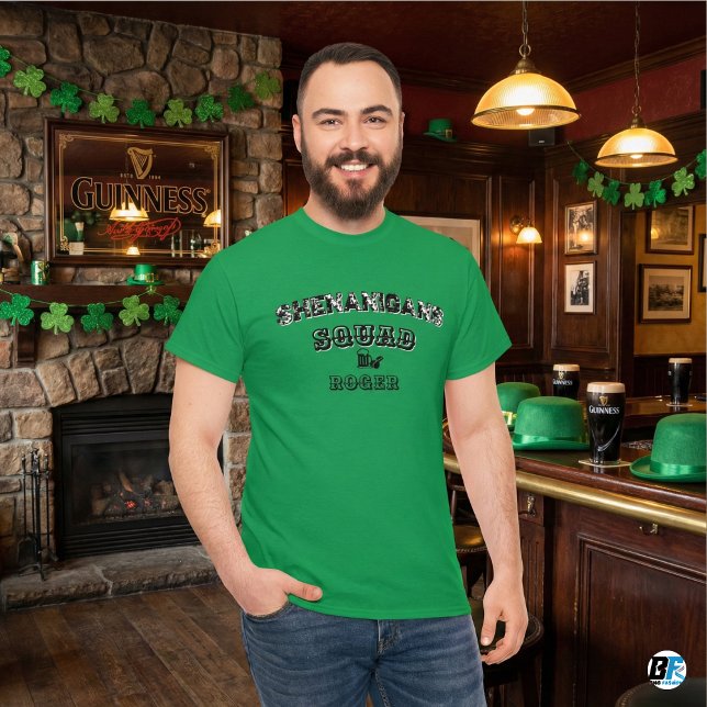 Camiseta Personalized "Shenanigans Squad" St. Patrick's Day (Subido por el creador)