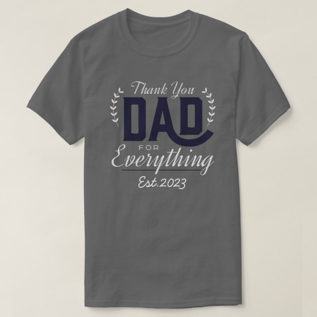 Camiseta Personalized T-shirt for dad with children's names (Diseño del anverso)