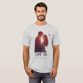 Camiseta Personalized Valentine’s Day Gift