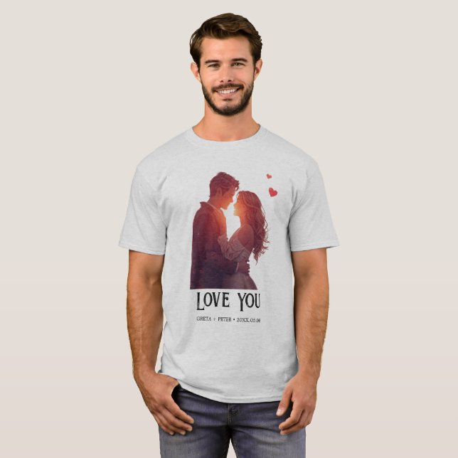 Camiseta Personalized Valentine’s Day Gift (Anverso completo)