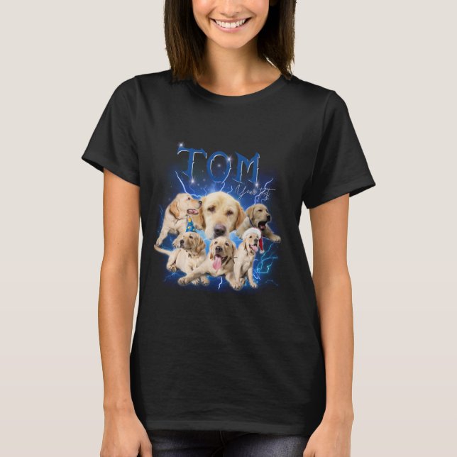 Camiseta Personalized Vintage Pet T-shirt (Anverso)