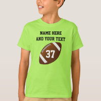 Personalized Youth Football Jerseys Name, Number