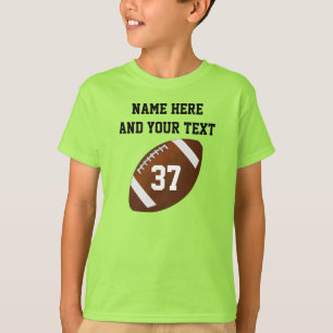 Camiseta Personalized Youth Football Jerseys Name, Number
