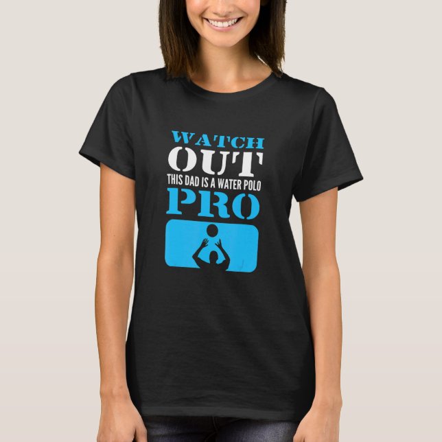 Camiseta Personas activas del waterpolo pro (Anverso)