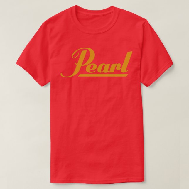 Camiseta Personas Como Este Diseño Pearl Drum Gold Edition  (Diseño del anverso)