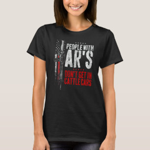 Camiseta Personas Con Ar's No Entran En Vagones De Ganado A