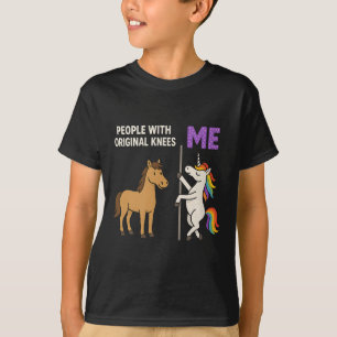Camiseta Personas Con Las rodillas originales Y Yo Unicorni