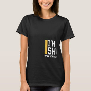 Camiseta Personas Cortas Para Hombres Mujeres Diversión Tam
