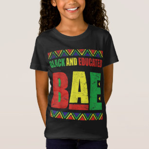 Camiseta Personas del mes de historia negra educada y negra