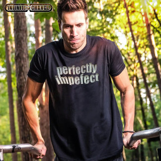 Camiseta PERSONAS | efecto de texto del denim de fondo | ti