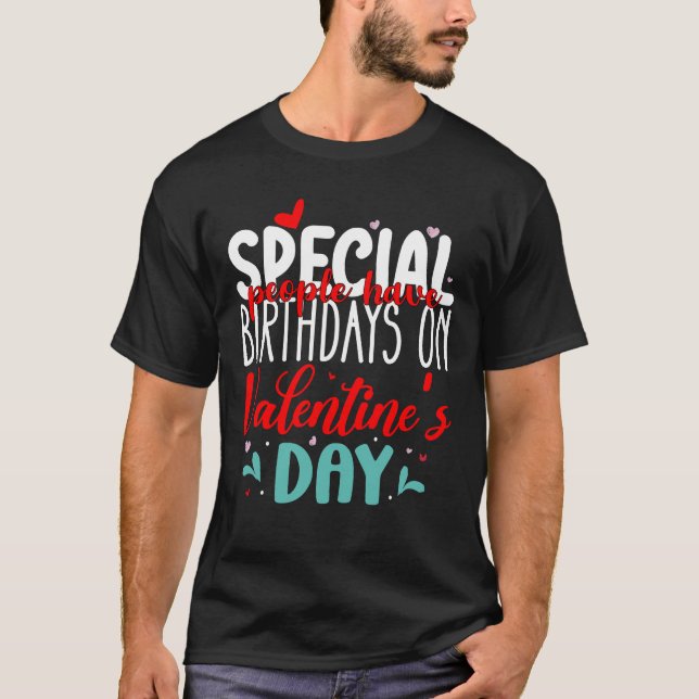 Camiseta Personas Especiales Tienen Cumpleaños En El día de (Anverso)
