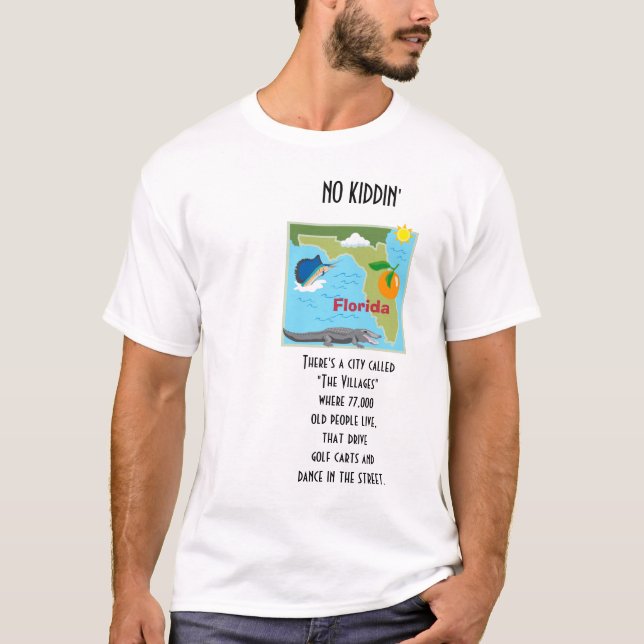 Camiseta Personas mayores de la Florida (Anverso)