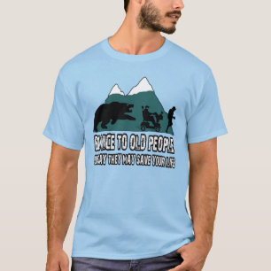 Camiseta Personas mayores divertidas