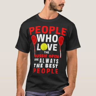 Camiseta Personas Que Aman Al Australiano Abierto De Tenis