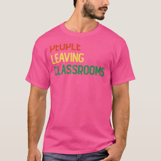 Camiseta Personas saliendo de aulas Plc 3