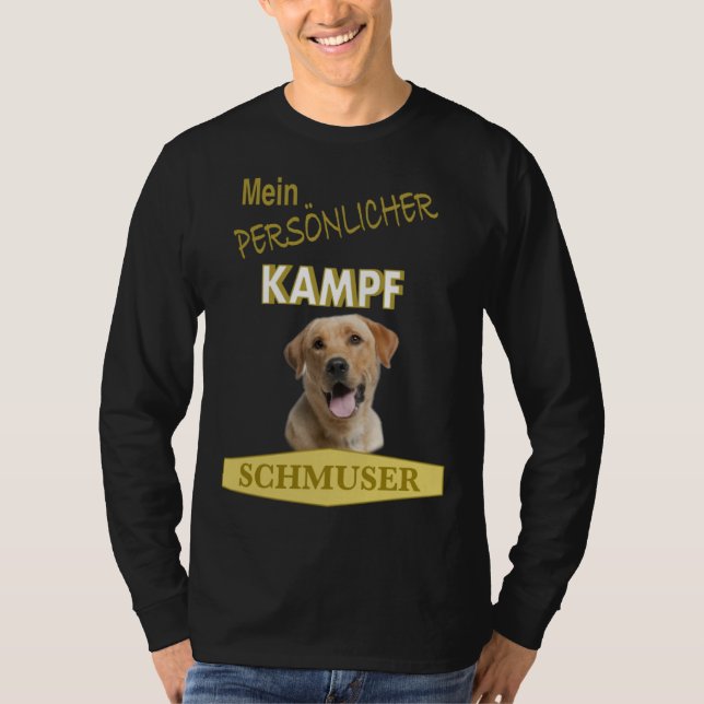 Camiseta Persönlicher Kampf Schmuser  Labrador Retriever (Anverso)