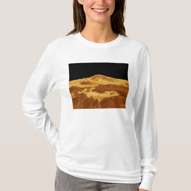 Camiseta Perspectiva 3D de Maat Mons en Venus (Anverso)
