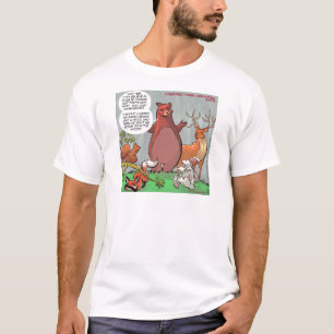 Camiseta Perspectiva de la vida silvestre del cambio climát