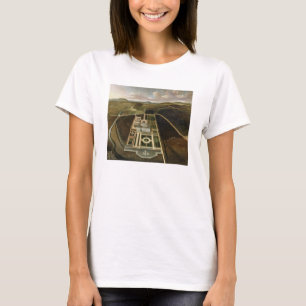 Camiseta Perspectiva del sur del Hampton Court,