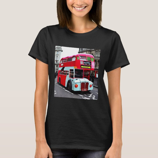 Camiseta Perspectiva Quirky Transporte de la Ciudad de la I (Anverso)