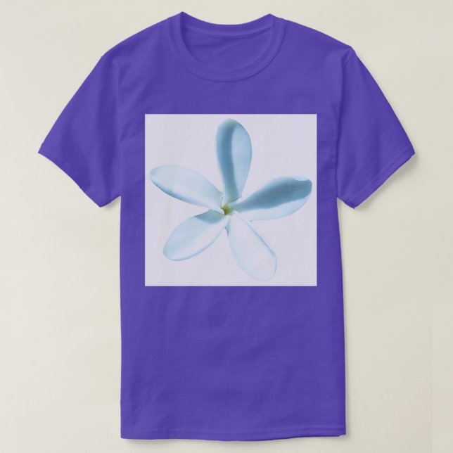 Camiseta Persuasión azul de cristal (Diseño del anverso)