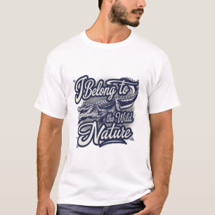 Camiseta Pertenezco A La Naturaleza Silvestre De Los Aligad