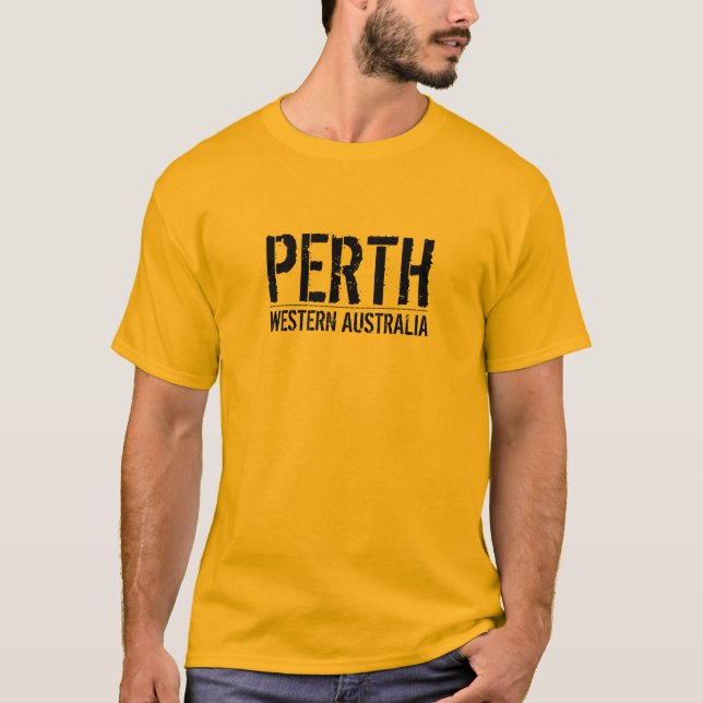 Camiseta Perth Australia occidental (Anverso)
