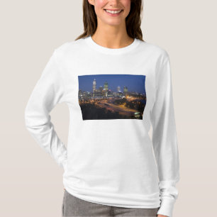 Camiseta Perth, Australia. Vista del centro de Perth desde
