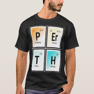 Camiseta Perth Table of Elements