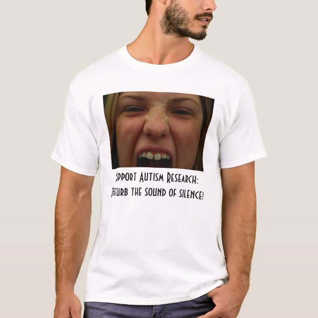 Camiseta Perturbe el sonido del silencio (Anverso)
