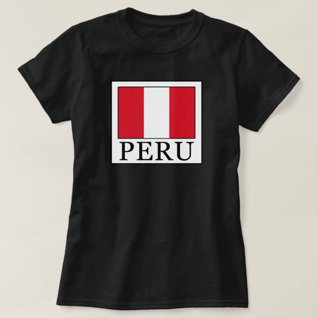 Camiseta Perú (Diseño del anverso)