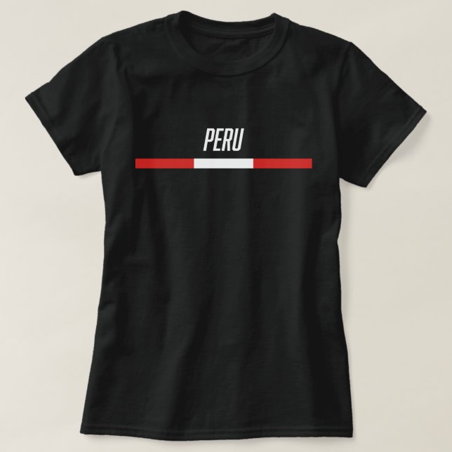 Camiseta Perú (Diseño del anverso)