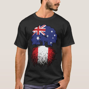 Camiseta Perú: Árbol australiano peruano tiene bandera
