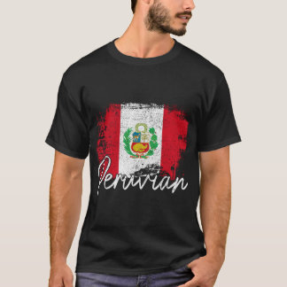 Camiseta Perú: Bandera de cosecha del orgullo peruano