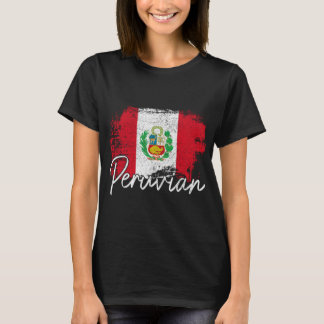 Camiseta Perú: Bandera de cosecha del orgullo peruano