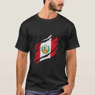 Camiseta Perú Bandera Peruana Patrimonio Orgullo Peruano Pe