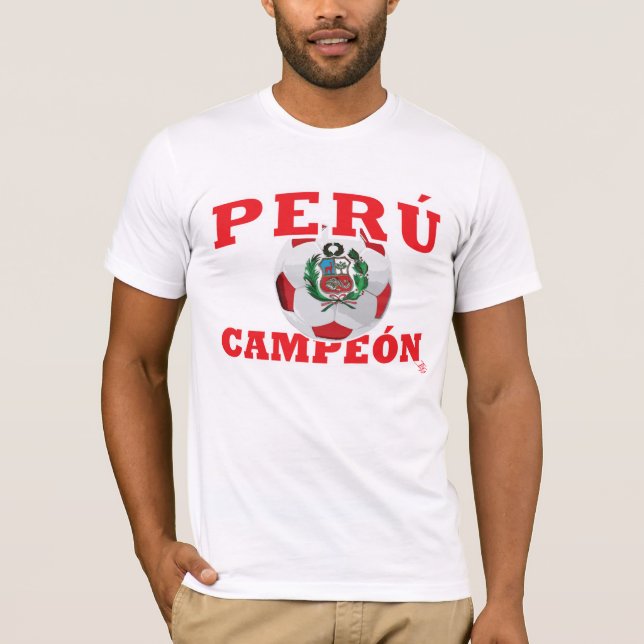 Camiseta Perú Campeon 2011 - etiqueta InKa1821 (Anverso)