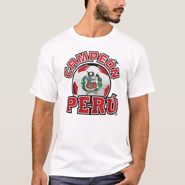 Camiseta Perú Campeon - etiqueta InKa1821 (Anverso)