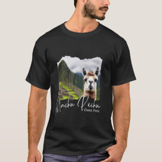 Camiseta Perú Cusco Llama Souvenir Machu Picchu