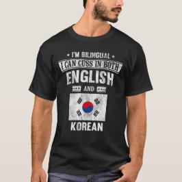 Camiseta Perú en inglés y la divertida bandera coreana de C