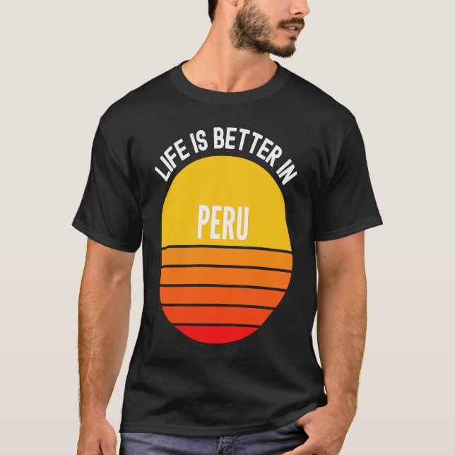 Camiseta Perú en Perú (Anverso)