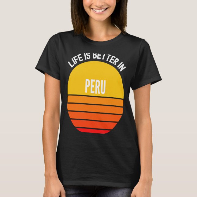 Camiseta Perú en Perú (Anverso)