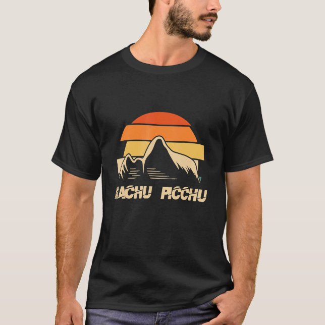 Camiseta Perú Inca Machu Picchu arruinó ciudad de Amer del  (Anverso)