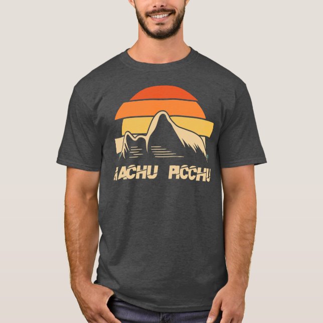 Camiseta Perú Inca Machu Picchu Ruinado ciudad del sur (Anverso)