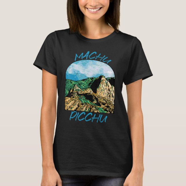 Camiseta Perú Inca Machu Picchu Souvenir América del Sur (Anverso)